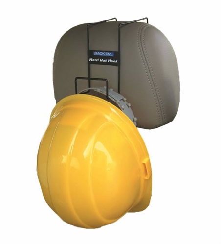 RACK-EM - Over the Seat Hard Hat Rack - Becker Safety and Supply