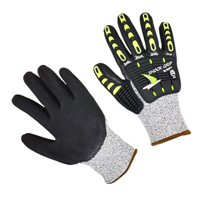 shock grip gloves